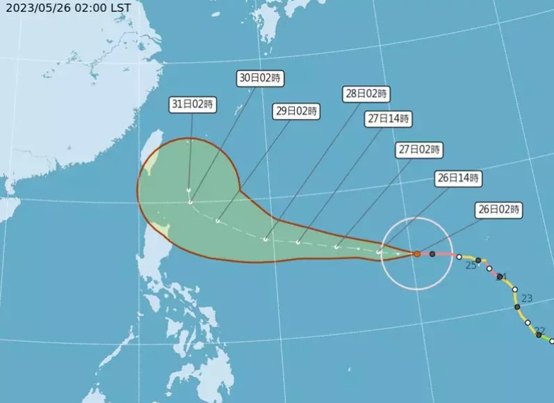 強颱瑪娃：颱風眼堅固，對台灣的影響和天氣預測
