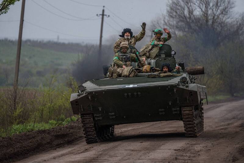 烏克蘭巴赫姆特地區戰況改變，烏軍反擊成功