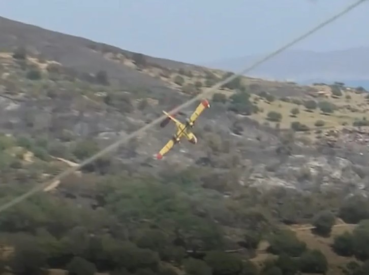 【希臘森林大火悲劇】消防飛機墜毀兩空軍飛行員罹難