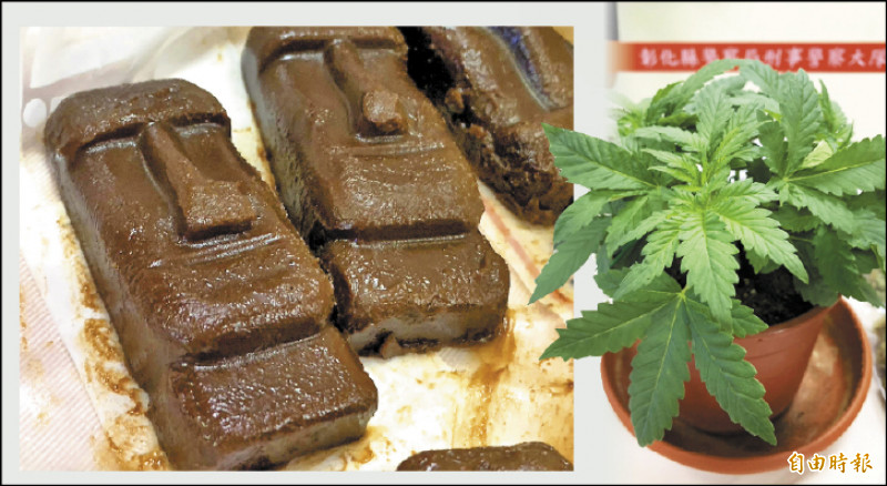 彰化縣警局查獲特殊造型大麻巧克力案，涉嫌客製化增加賣相