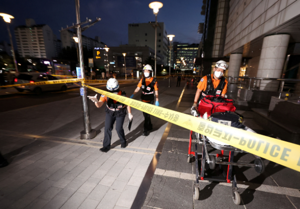 南韓地鐵隨機砍人事件引發恐慌，網路出現多起模仿殺人預告