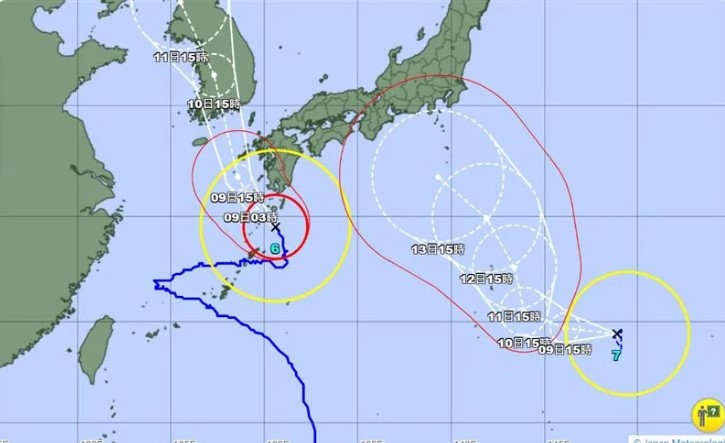 卡努颱風變輕颱影響亞洲，專家警告路徑變化令氣象局困惑