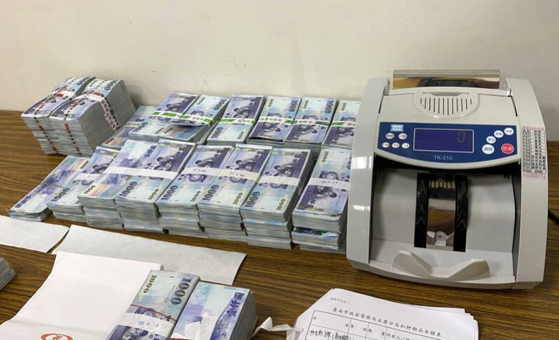 台南詐騙集團遭剿滅，1100萬現金及加密貨幣被充公