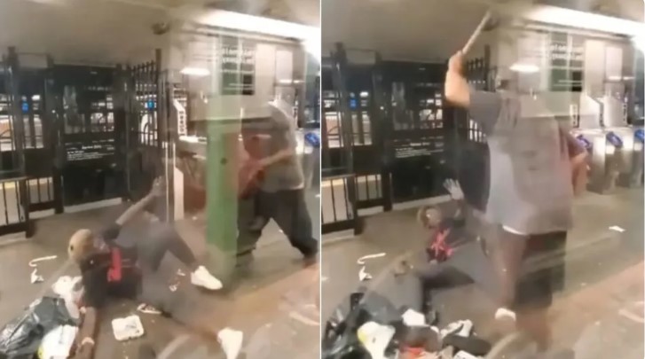 紐約地鐵恐怖襲擊：男子奪拐杖對婦女施以50次以上攻擊