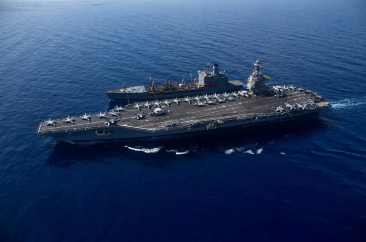 美國部署兩航母打擊群以遏制以色列和哈瑪斯衝突