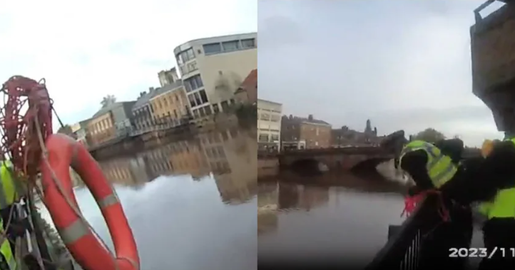 英國烏茲河落水事件：路人竟用手機自拍而非救援